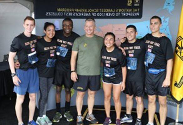 Army Ten Miler Race participants